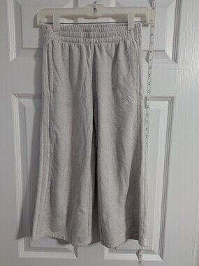 adidas Kids Wide-Leg Sweatpants with Side Pockets